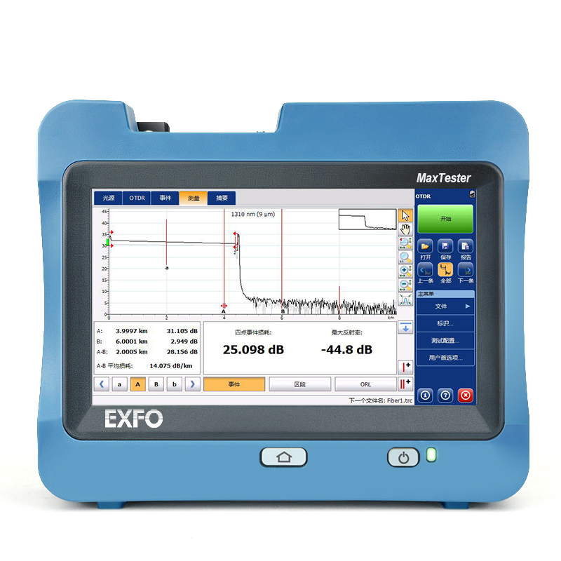 加拿大EXFO MAX715B 光时域反射仪OTDR 光纤测试仪1310/1550nm 